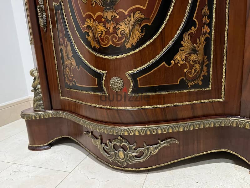 Handmade Cabinet in French Empire Revival Style- Collectables 8