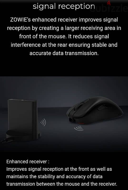 Zowie Ec1-CW gaming wireless mouse 3