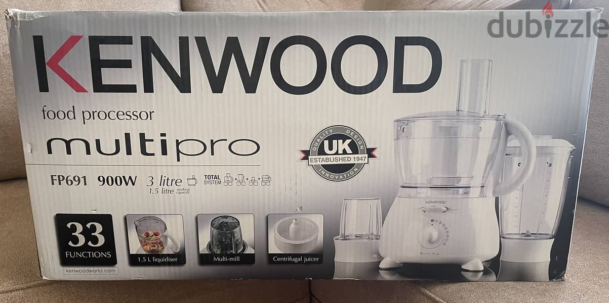 Kenwood 900 W food processor 3