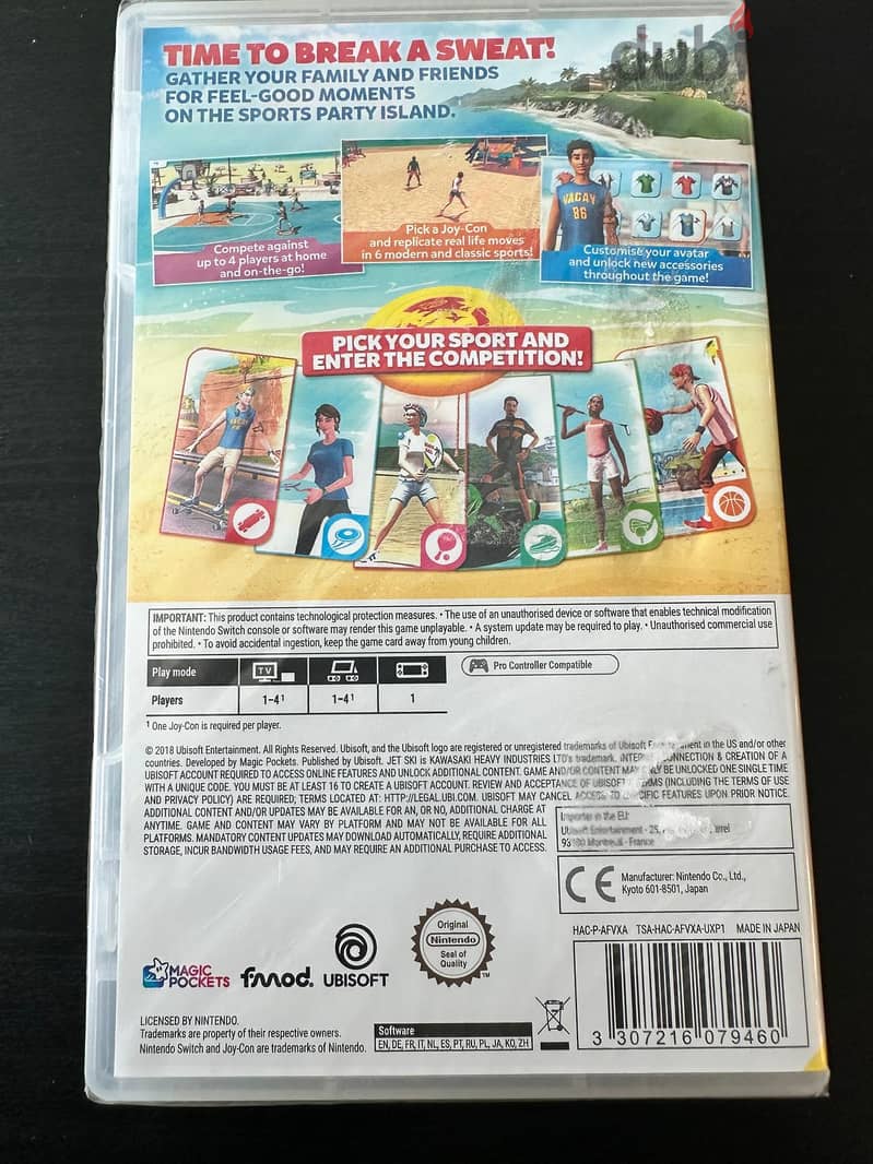 Nintendo Switch Sports Party Factory Sealed 1