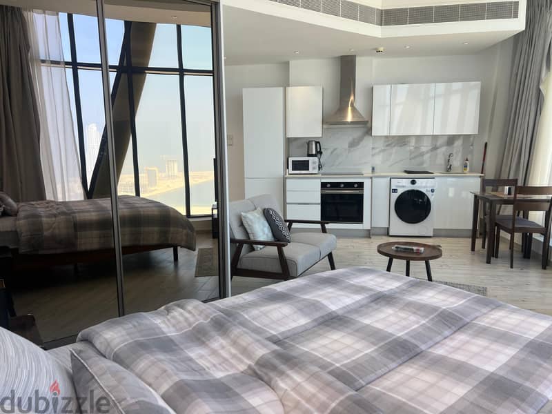 Amazing Sea View Studio furnished in seef area 3