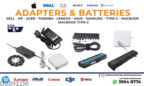 Batteries & Adapters Laptop New Box Pack Very Low Price MacBook