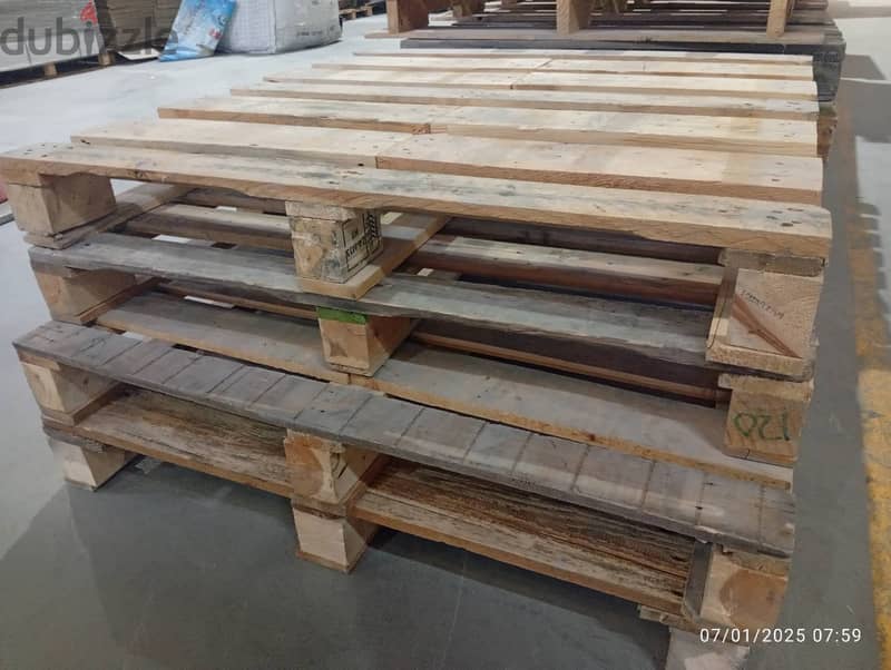 WOODEN PALLETS NEW AND USED ( VERY GOOD CONDTION ) 2