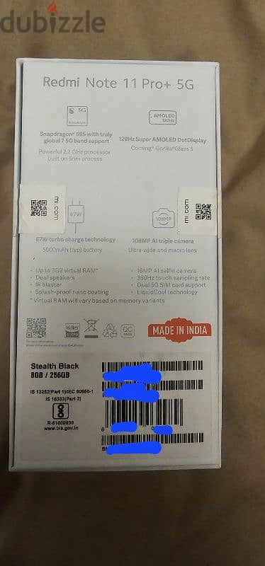 Redmi Note 11 pro+ 5G 256GB 8GB 1