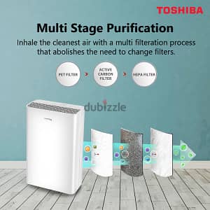 toshiba air purifier caf-y33xbh(w) 1