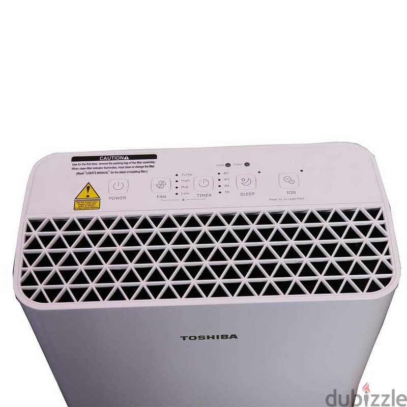 toshiba air purifier caf-y33xbh(w) 3