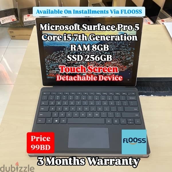 Microsoft Surface Pro 5 Core i5-7th Generation 0