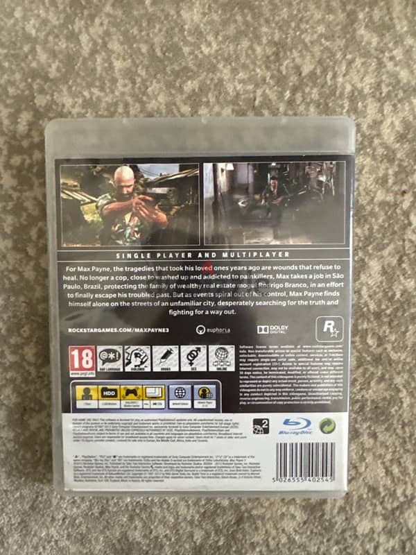 Max Payne 3 Ps3 1