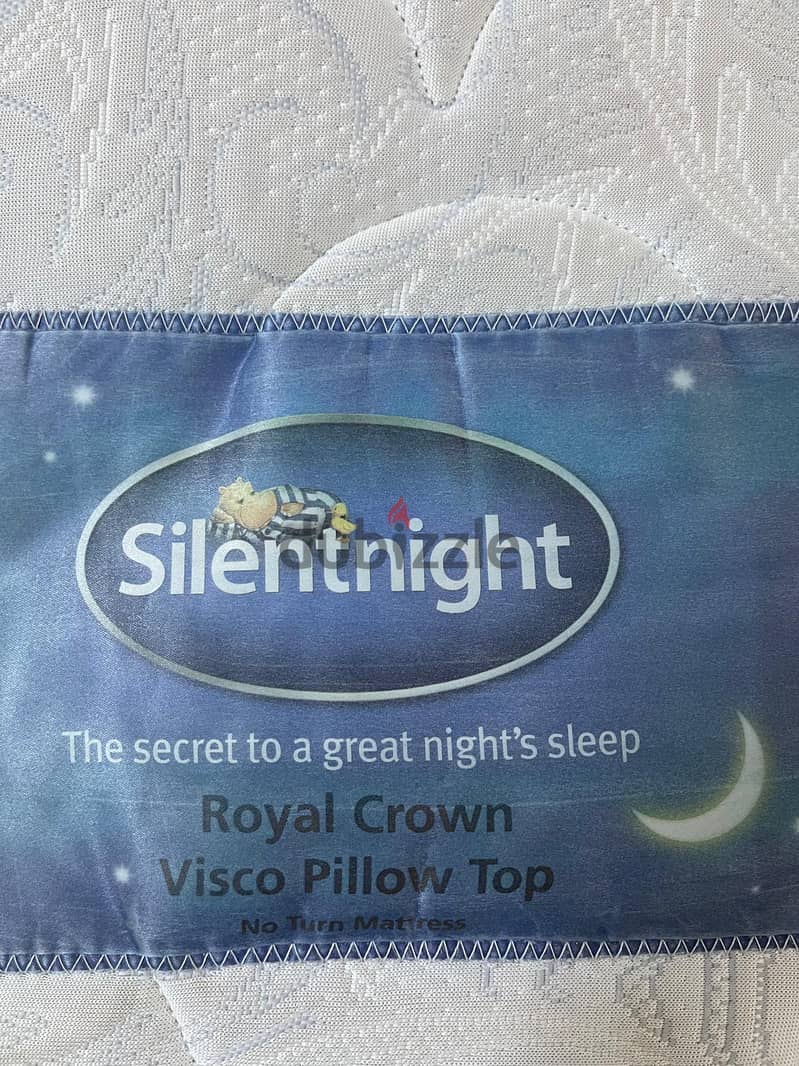 Carefully Used SleepWell, Pillow Top, Pocket Spring Mattress For Sale 0