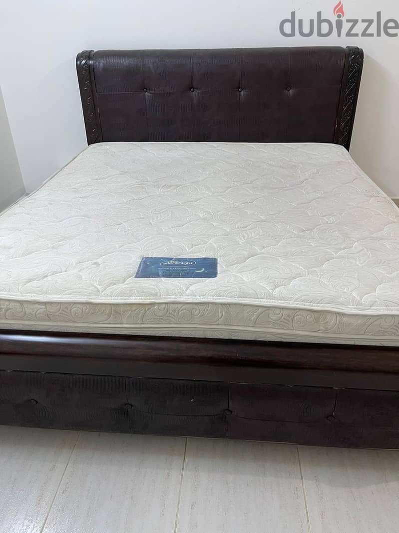 Carefully Used SleepWell, Pillow Top, Pocket Spring Mattress For Sale 1