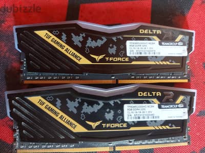 T-FORCE DELTA RGB 16 GB 3200Mhz DDR4 desktop memory