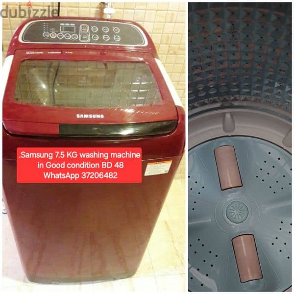 Fully Automatic Washing Machine and other items for sale with Delivery 19