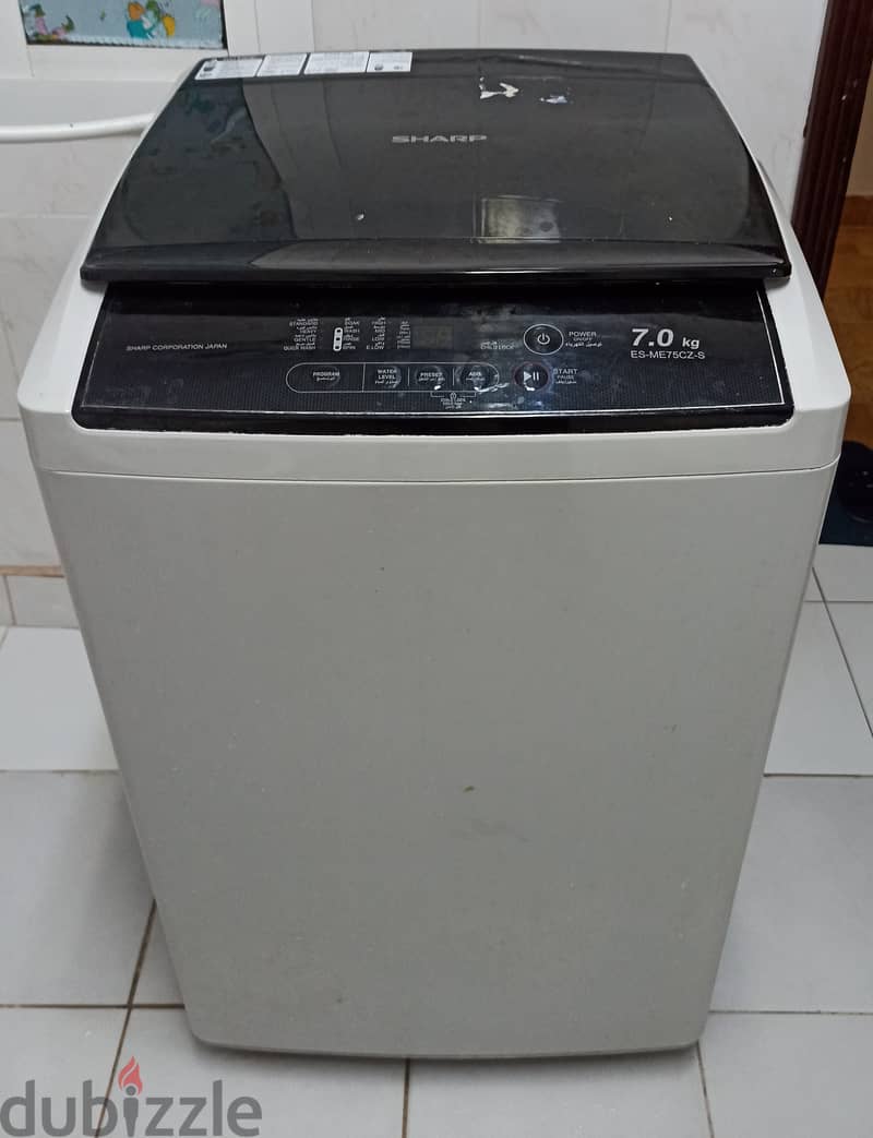 Sharp top load washing machine 1