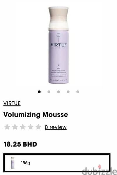 Virtue - Volumizing Mousse