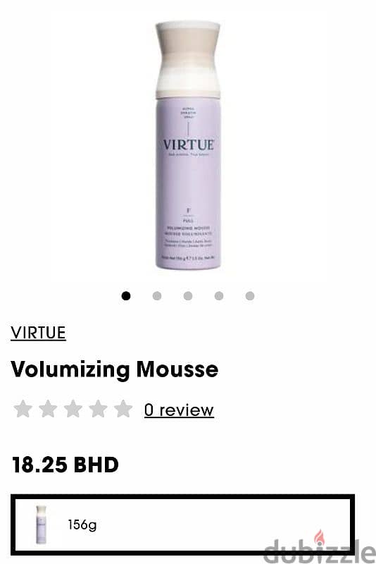 Virtue - Volumizing Mousse 0