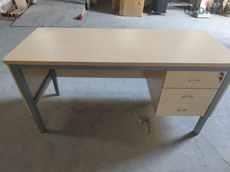 One (1) Month Old Office Table With Drawers 0