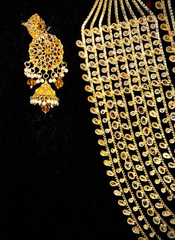 gold artificial jewelry 2