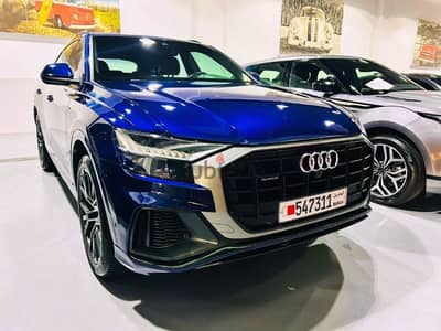 Audi Q8 2019 55 TFSI Quattro S-Line V6 3.0L TC 340 HP Agent Maintained