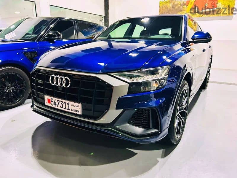 Audi Q8 2019 55 TFSI Quattro S-Line V6 3.0L TC 340 HP Agent Maintained 1