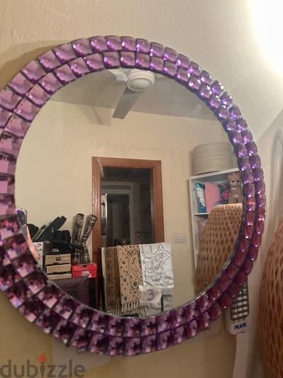 Purple mirror