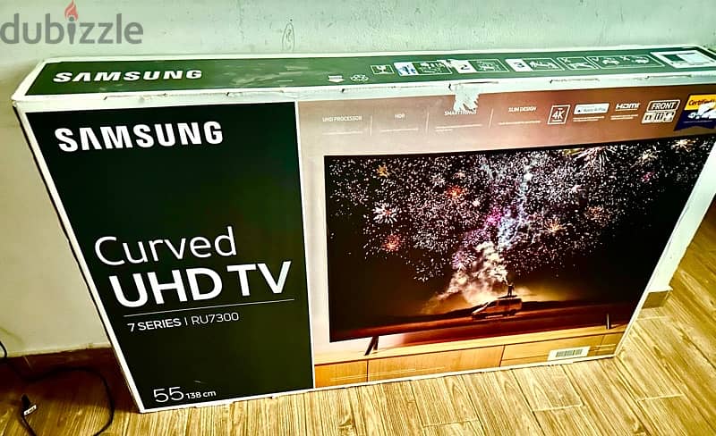 55” Samsung smart tv 4K UHD 2