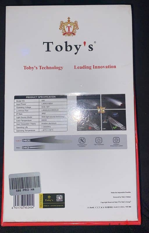 Toby's S85 Pro H4 Car Headlights 1