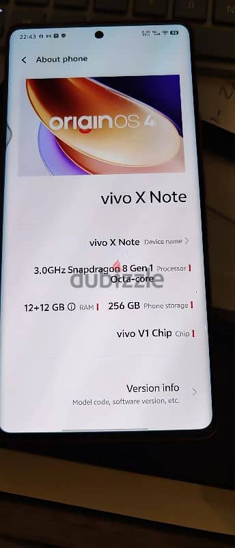 Vivo X Note 2