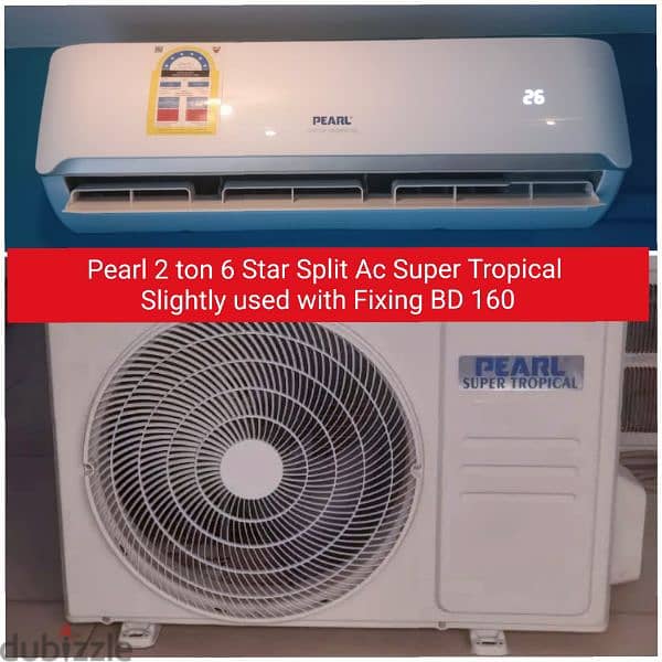 Sharp split ac 1.5 ton 6 star 8 months used and other items for sale 4