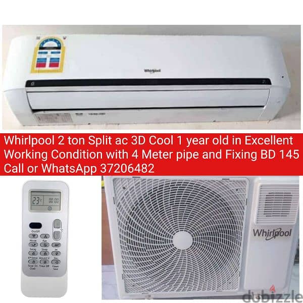 Sharp split ac 1.5 ton 6 star 8 months used and other items for sale 14