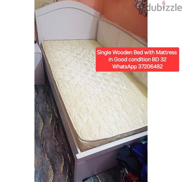 Bdd with mattress kingg size and other items 4 sale 6