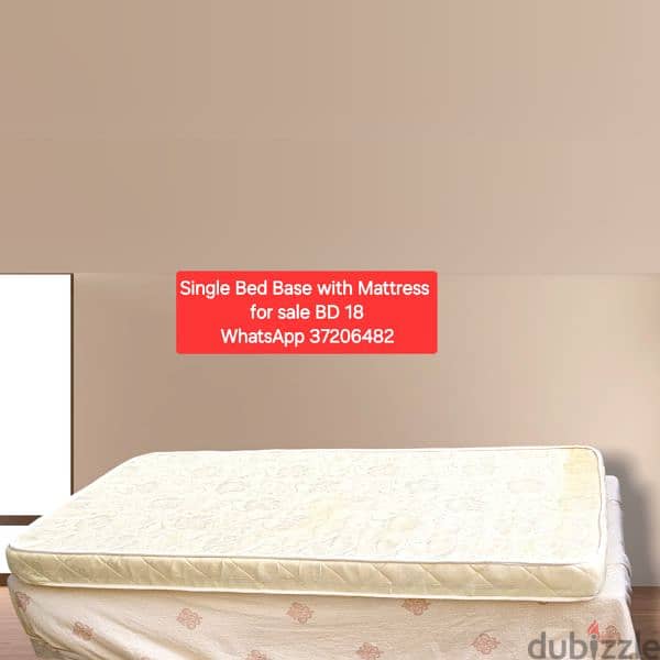 Bdd with mattress kingg size and other items 4 sale 9