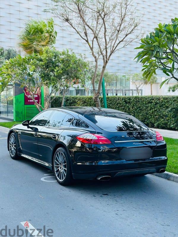 Porsche Panamera 2013 Model. Single owner used car in Excellent 8