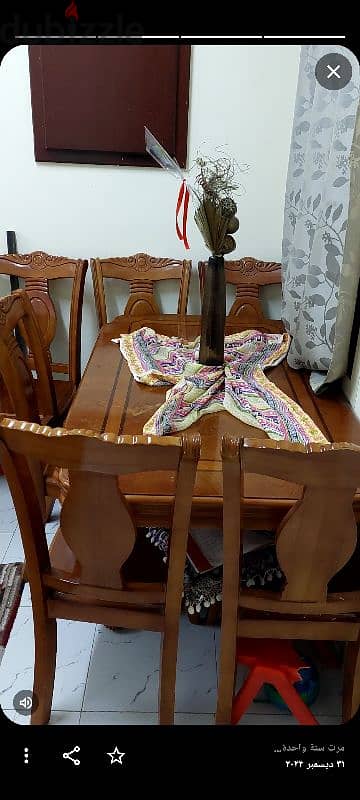 dining table with 6 chairs 1