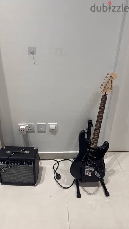 fender starts squier guitar and amp 0