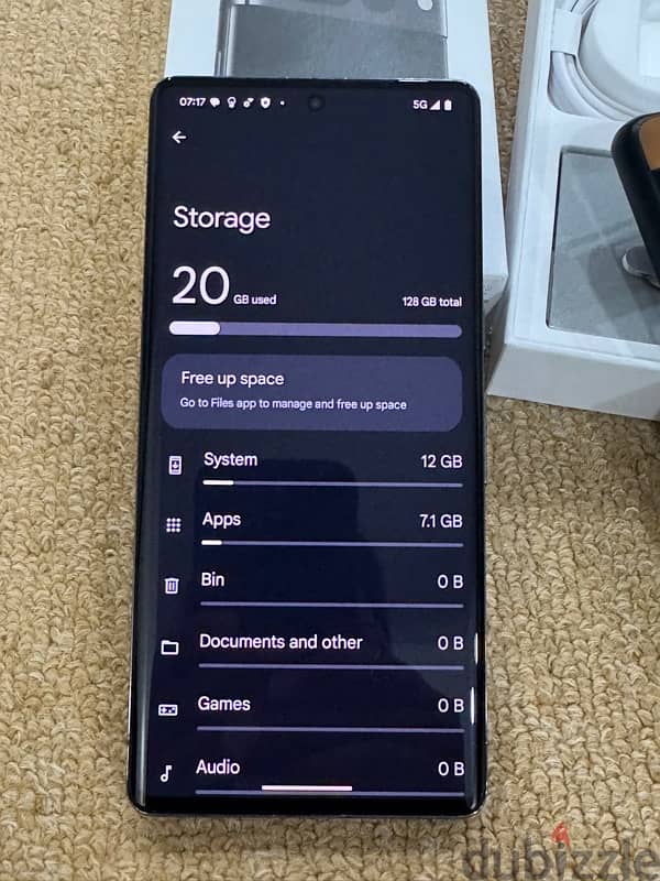 Google Pixel 7 Pro 5G 12g 128gb v good 6