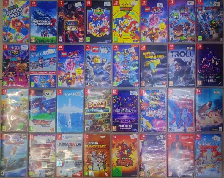 Nintendo Switch Games Collection 0