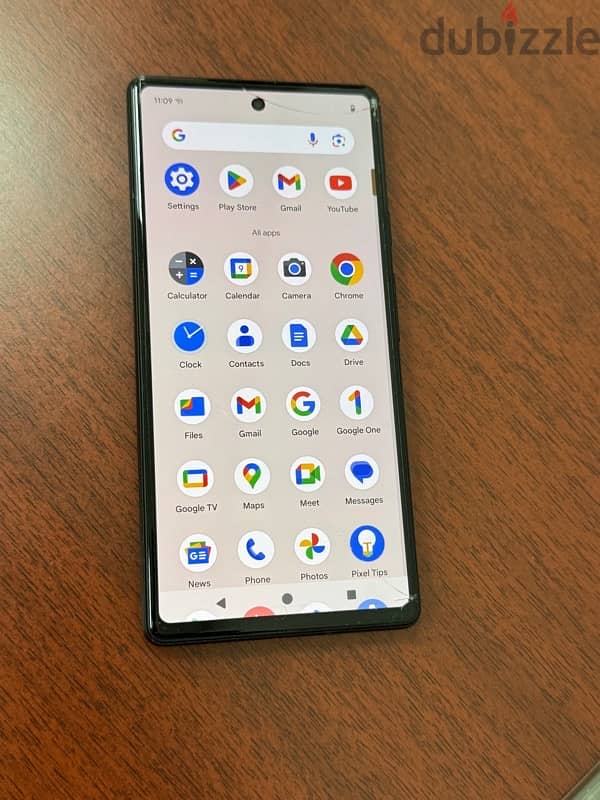 Google Pixel 6A fully working display crack 5