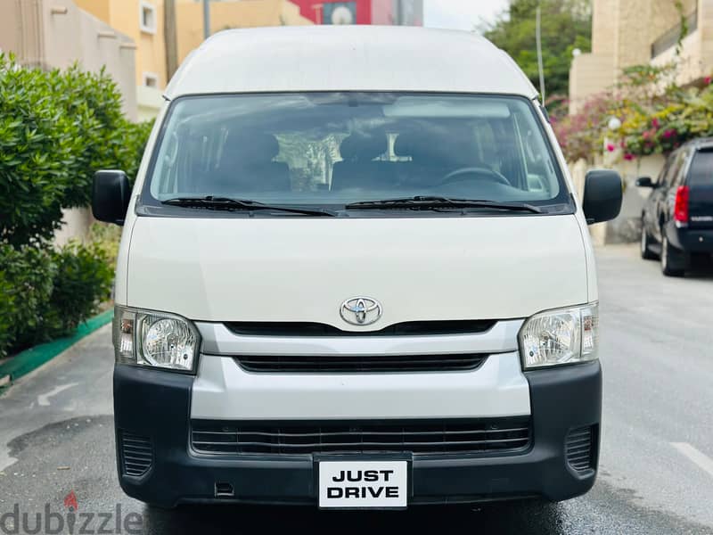 TOYOTA HIACE HIGHROOF PASSENGER 2019 MODEL GOOD CONDITION 3