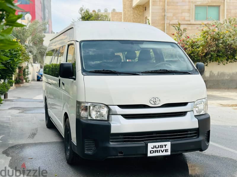 TOYOTA HIACE HIGHROOF PASSENGER 2019 MODEL GOOD CONDITION 5