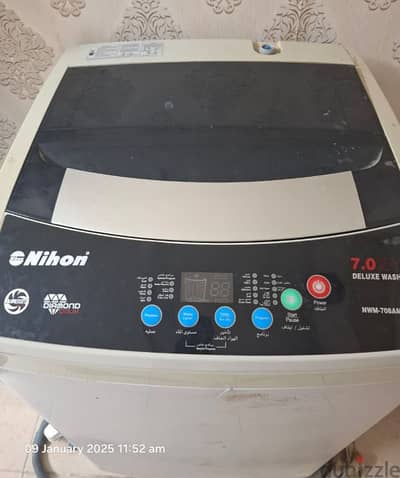 Nihon Washing Machine For Sale - 7k. g