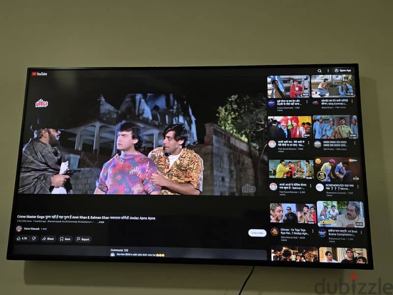 Philips 55inch tv with Youtube 0