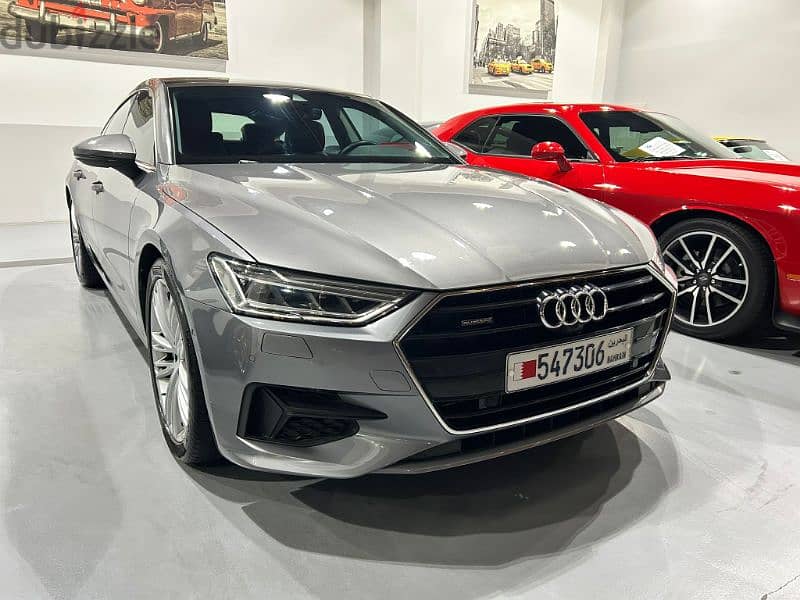 Audi A7 2019 55 TFSI Quattro V6 3.0L TC 335 HP 52000 km 0