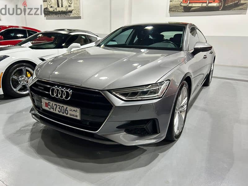 Audi A7 2019 55 TFSI Quattro V6 3.0L TC 335 HP 52000 km 1