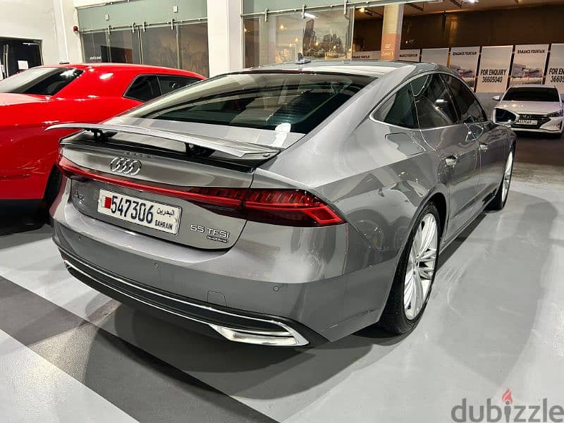 Audi A7 2019 55 TFSI Quattro V6 3.0L TC 335 HP 52000 km 2