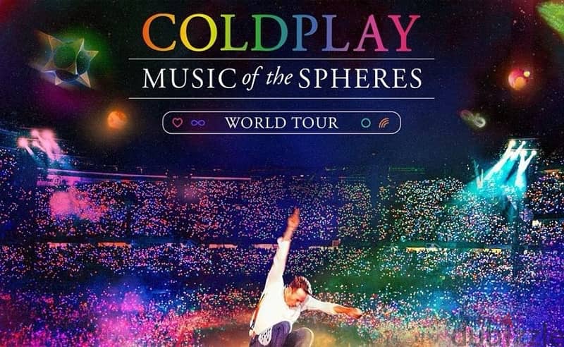 2 Seated Coldplay Tickets Abu Dhabi 12th Jan 0