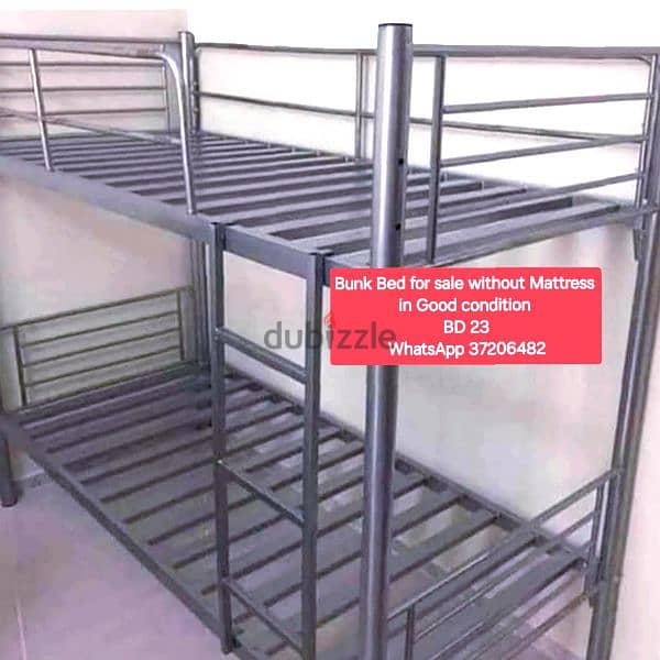 120×200 cm Bed with Mattresss and other itemss for sale with Delivery 3