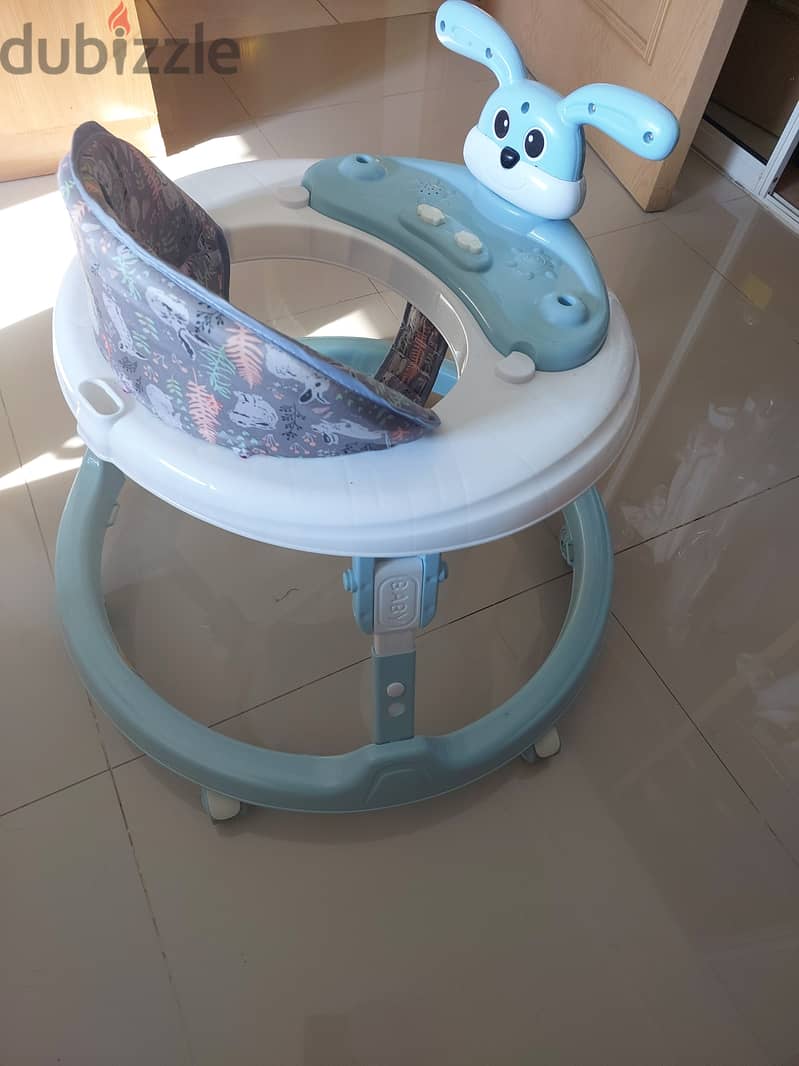 Baby walker and baby rocker for sale 1