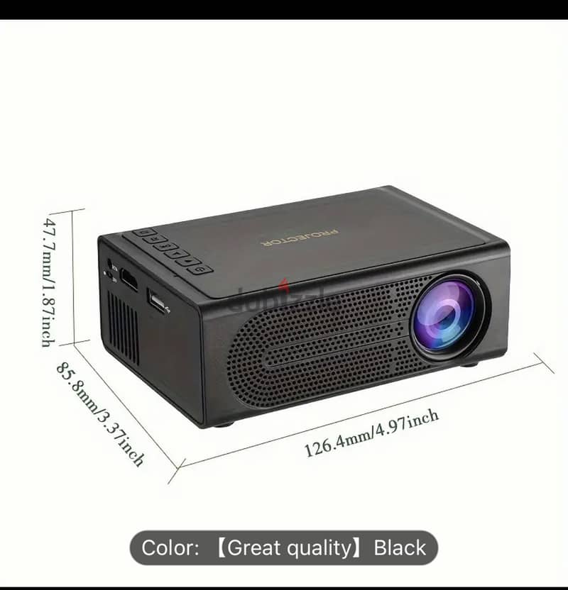 HD mini projector for mobile and laptop 4