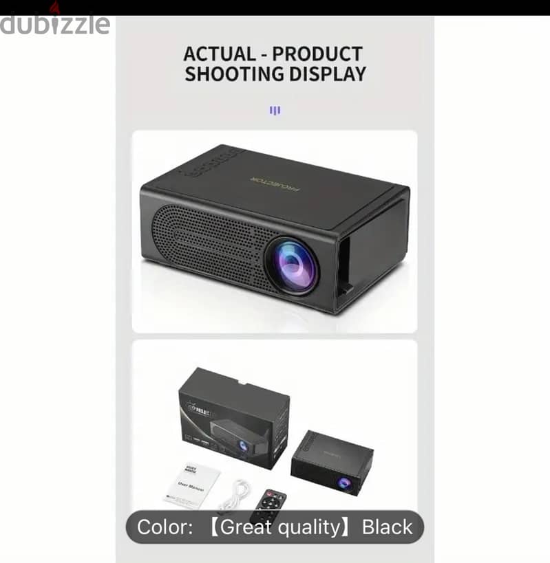 HD mini projector for mobile and laptop 9