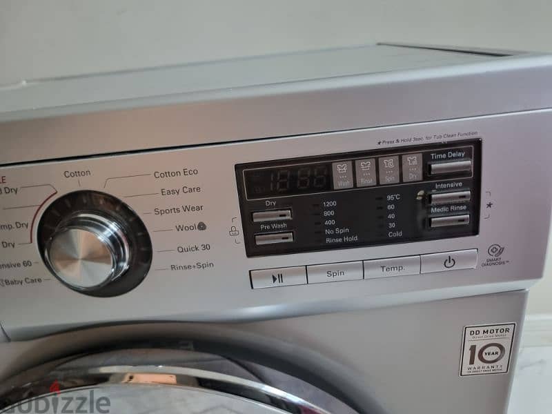 LG washer dryer 6/3 kg 1